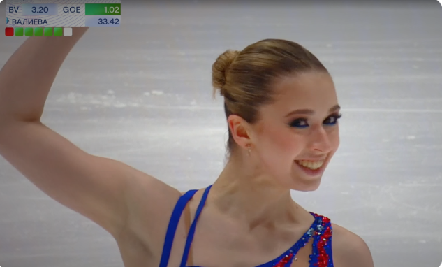 Кубок Первого Канала. Валиева, Петросян