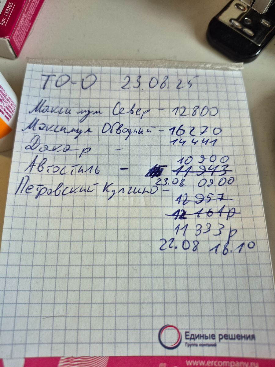 Вот так менялись цены при общении с разными диллерами. 