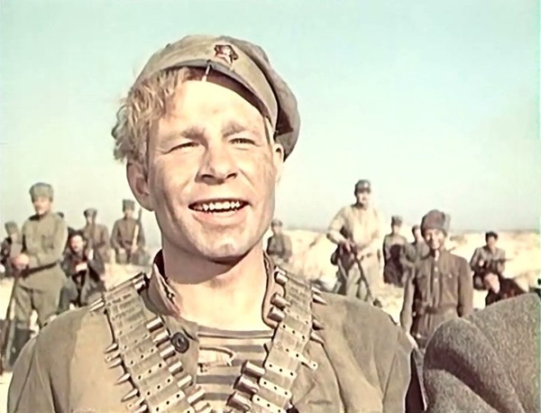 Соловьёв в фильме "Олеко Дундич" (1958)