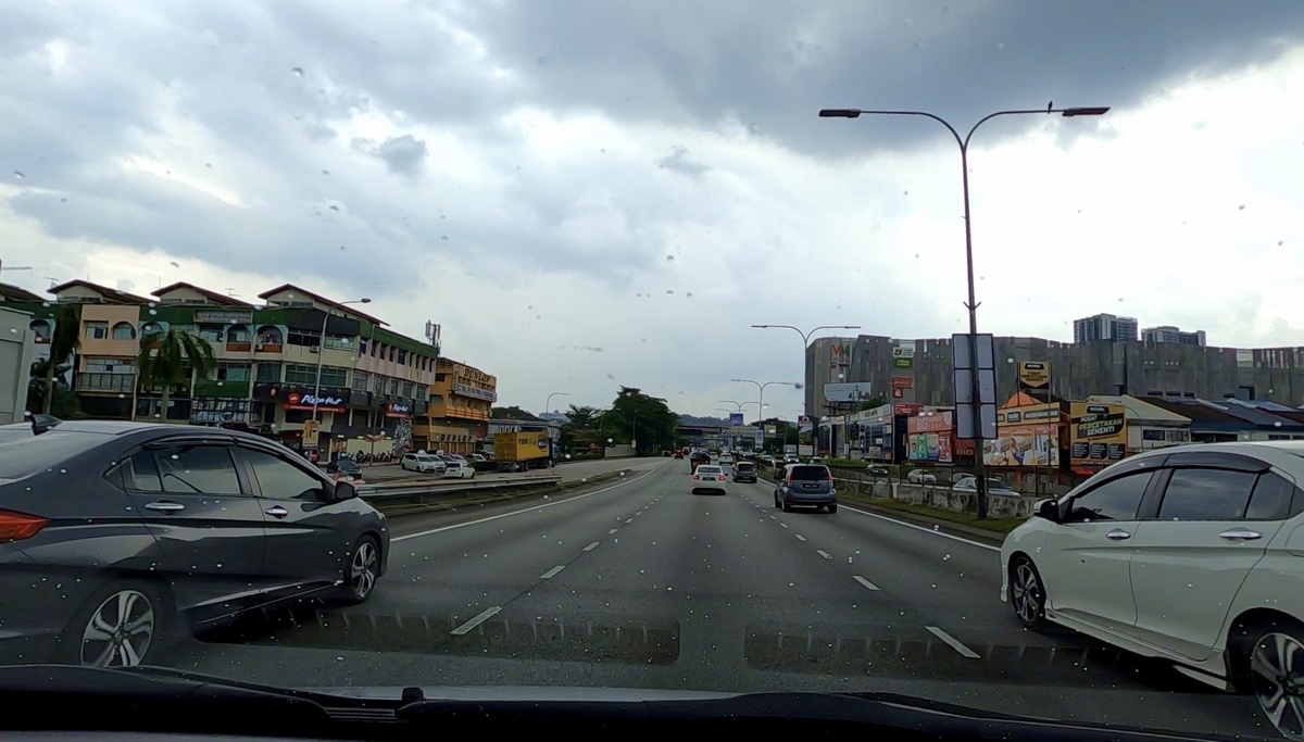 Дорога в Genting Highlands