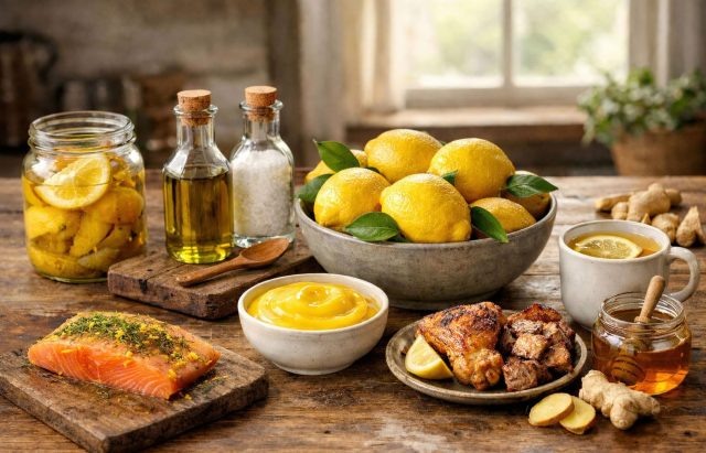 20+ способов использовать лимон на кухне: от классики к новым вкусам  📷
