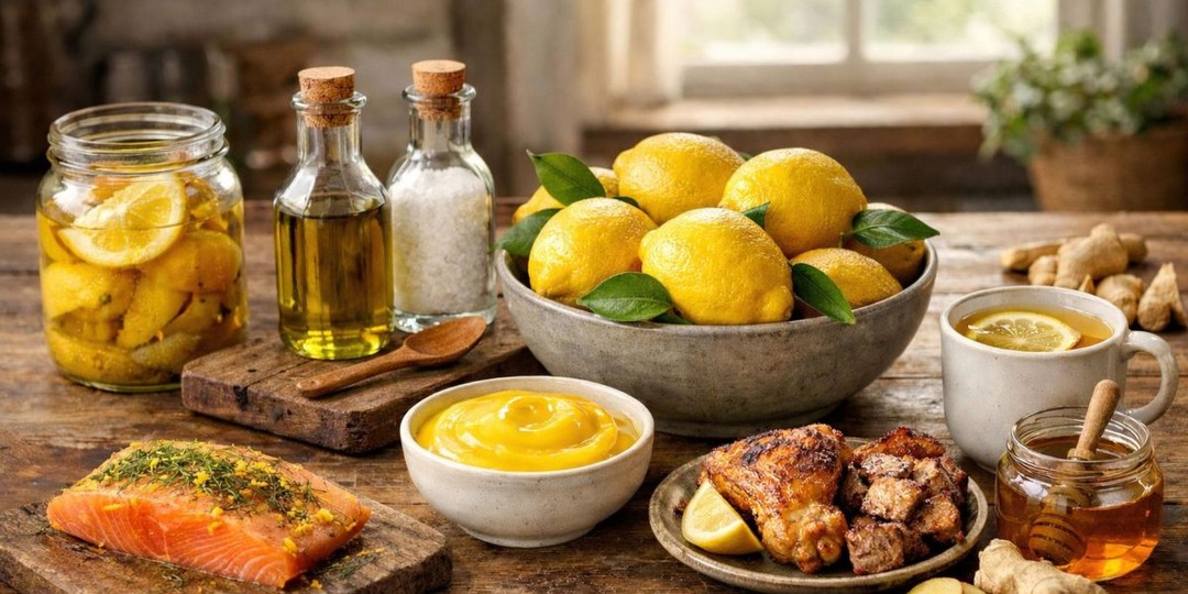 20+ способов использовать лимон на кухне: от привычных до неожиданных