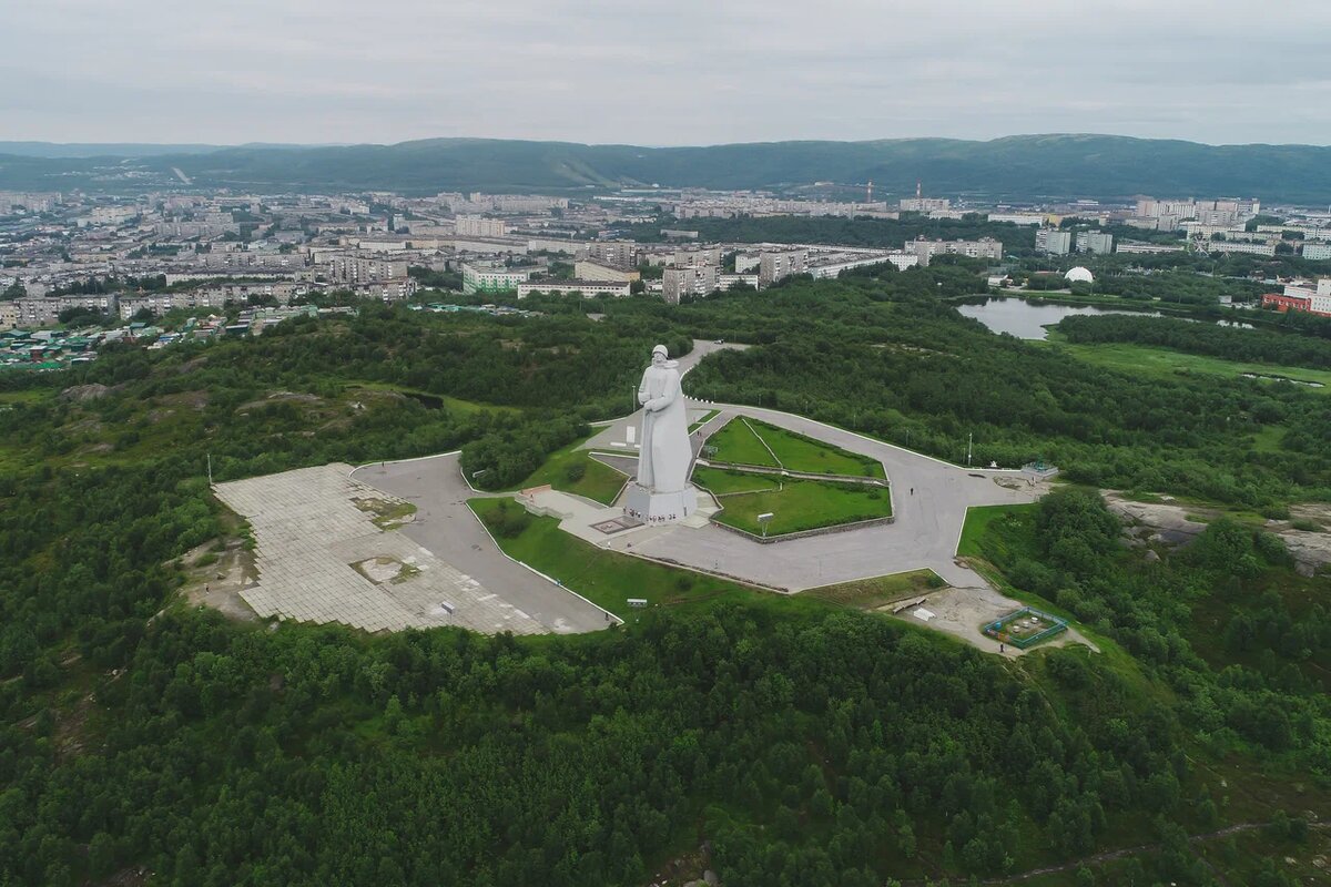 Мурманск. Фото взято из Яндекс Карт.