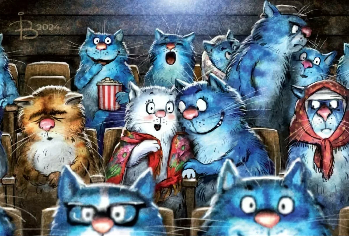 очаровательные коты Рины Зенюк