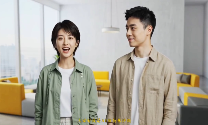 Вот эти два актера, приятные на вид ненастоящие люди