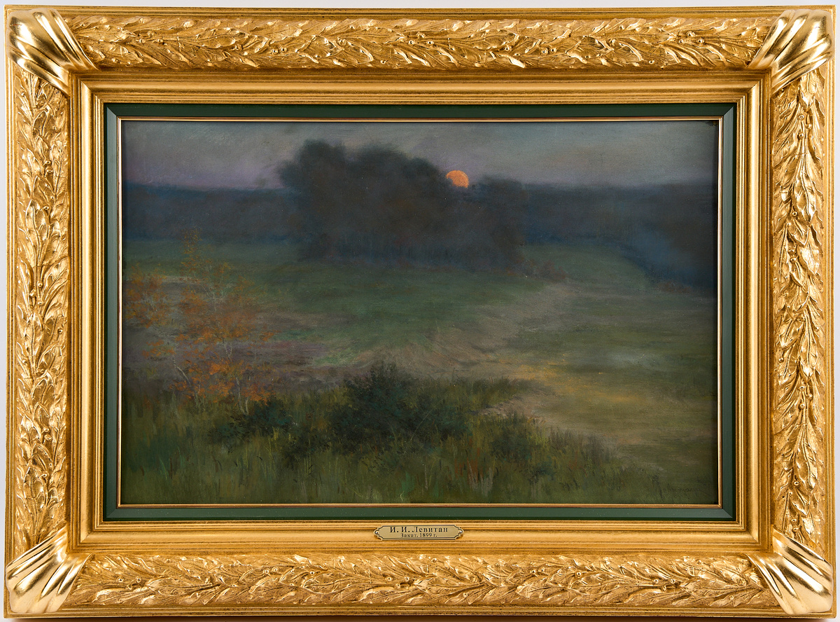 Левитан, Исаак Ильич (1860-1900). Закат. 1899.