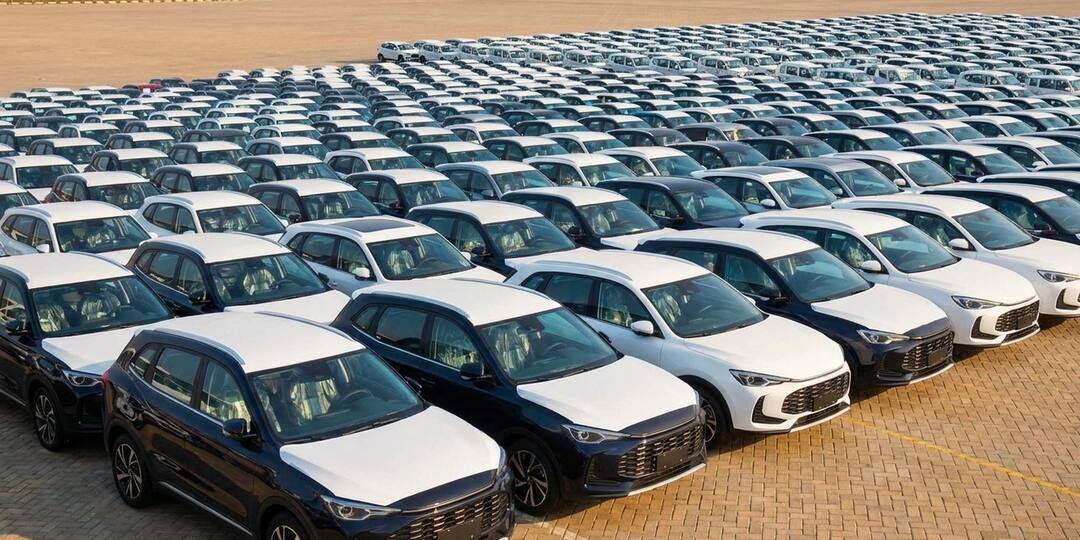 Люксовые авто не доехали из-за войны до Дубая и теперь стоят на острове в Индийском океане