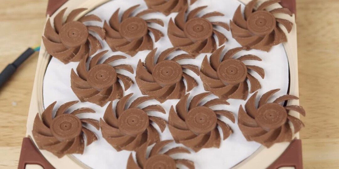 Блогер охладил процессор сразу 15 мини-вентиляторами