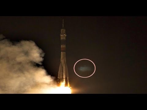 НЛО при запуске на Байконуре