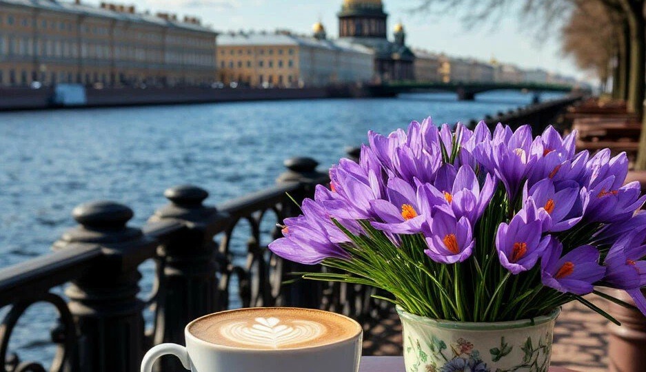Прекрасный, славный Петербург- немного города в фарфоре.