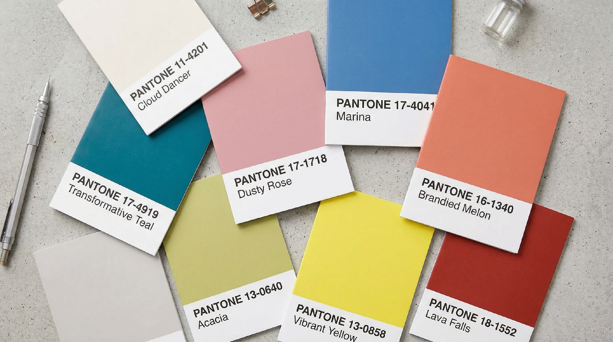 Восемь актуальных цветов сезона весна 2026.