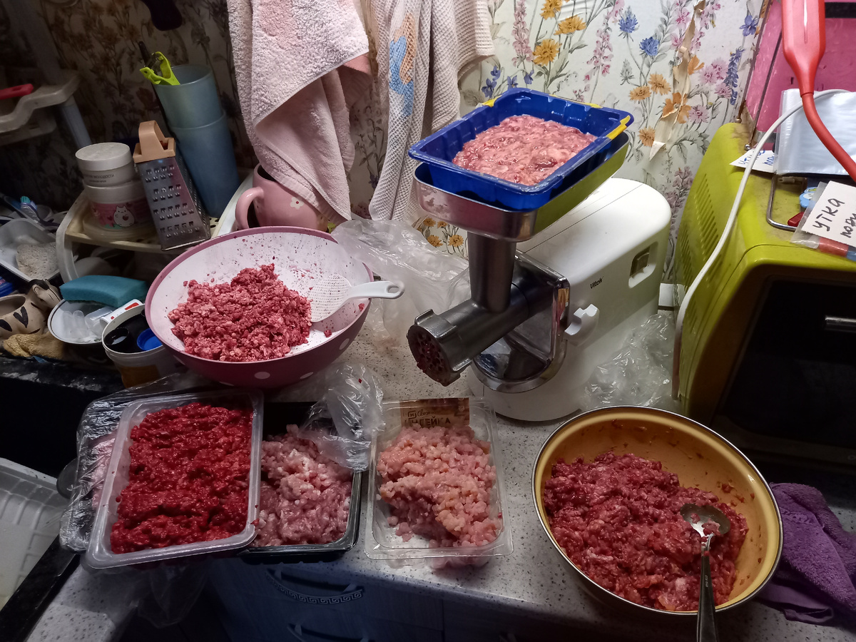 Вот такая фаршефабрика получилась