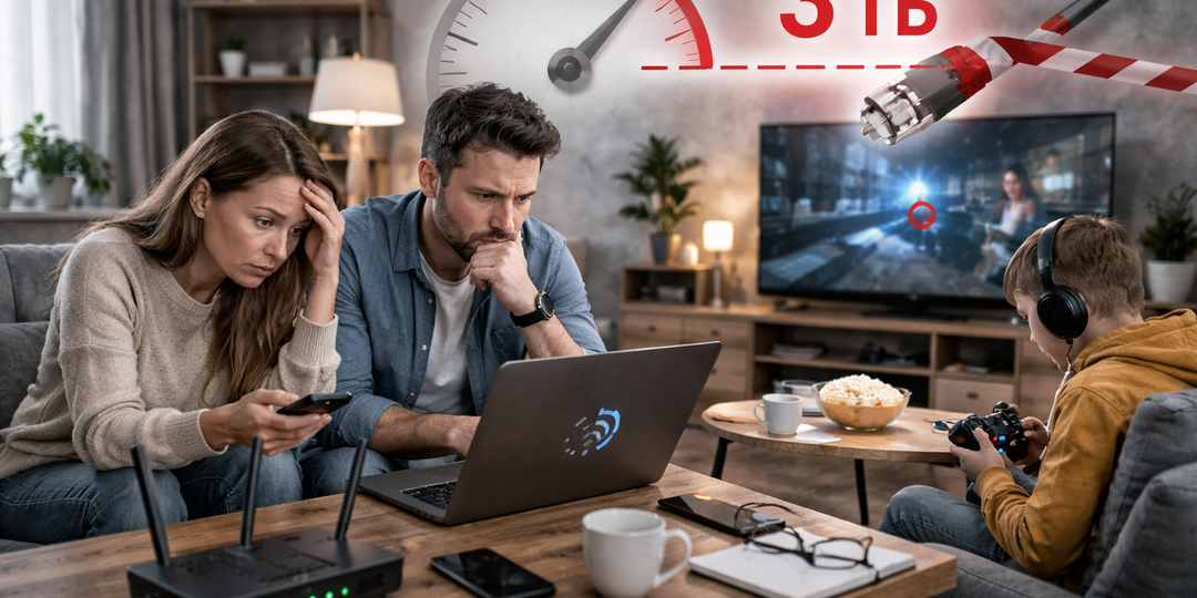 Домашний интернет больше не безлимитный? Дом.ру тестирует ограничения проводного интернета