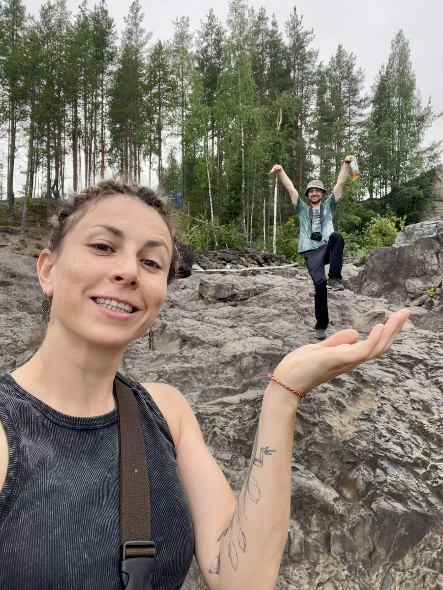 Вулкан Гирвас, Карелия, июль, 2025