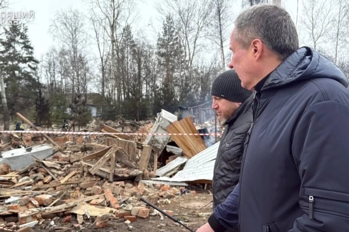    При атаке БПЛА на село, где находился Вячеслав Гладков, никто не пострадал