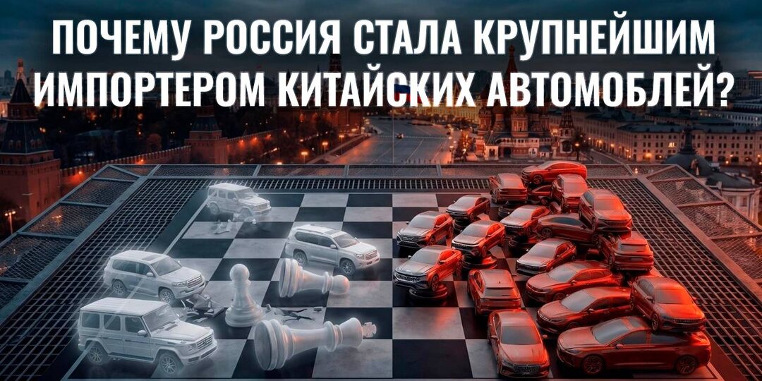 Почему Россия стала крупнейшим импортером китайских автомобилей?