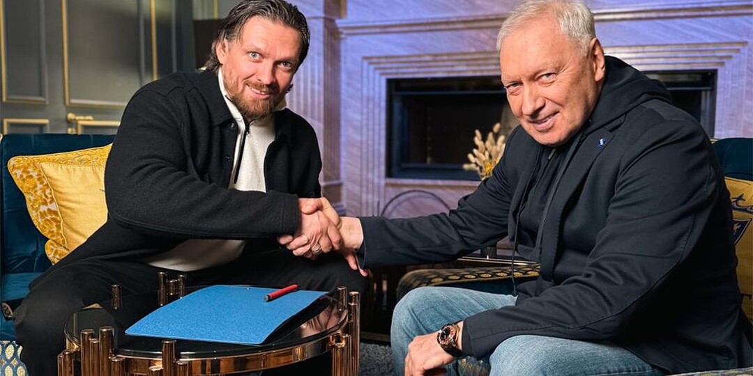 Боксер Усик получил должность в футбольном клубе и пообещал вывести его в Лигу чемпионов