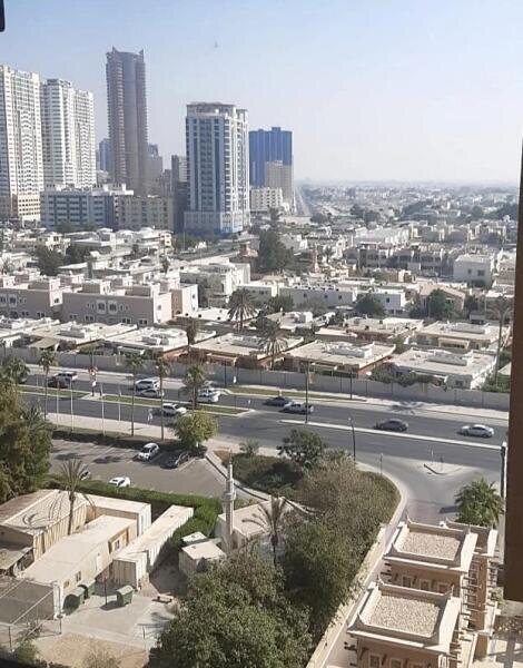    Аджман. Вид на город с 9 этажа отеля Шератон Фото: Анна Табаева, личный архив