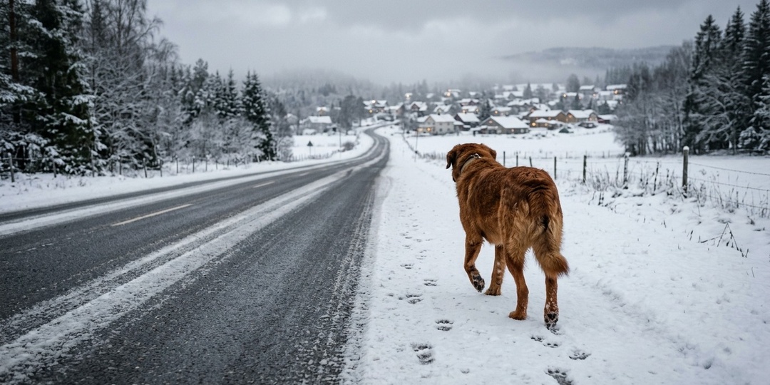 Пёс, который шёл не домой, а к хозяину