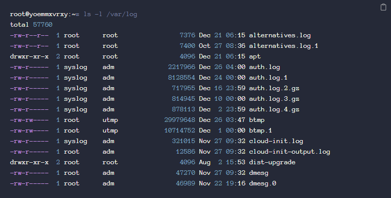 Просмотр и настройка логов Linux на Ubuntu, Debian и CentOS