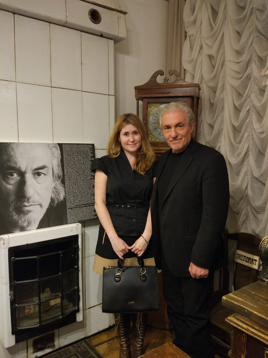 Дарья Гордеева и Энцо Розамилья