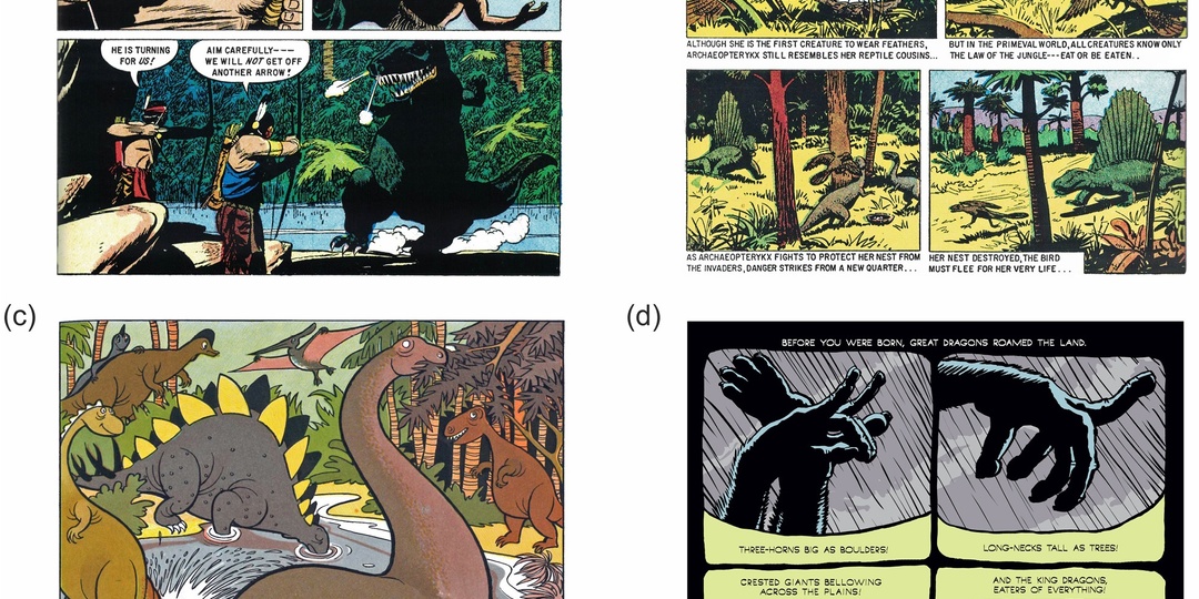 Комиксы и графические романы о палеонтологии