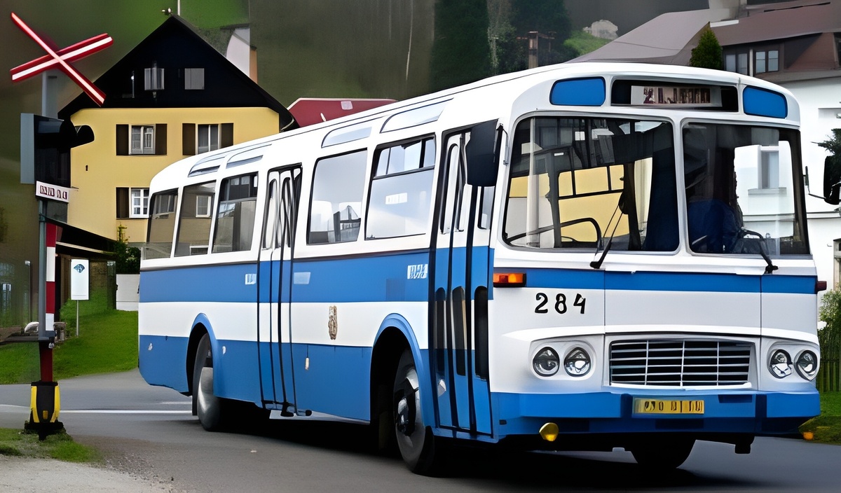 Общий вид автобуса KAROSA ŠL 11.