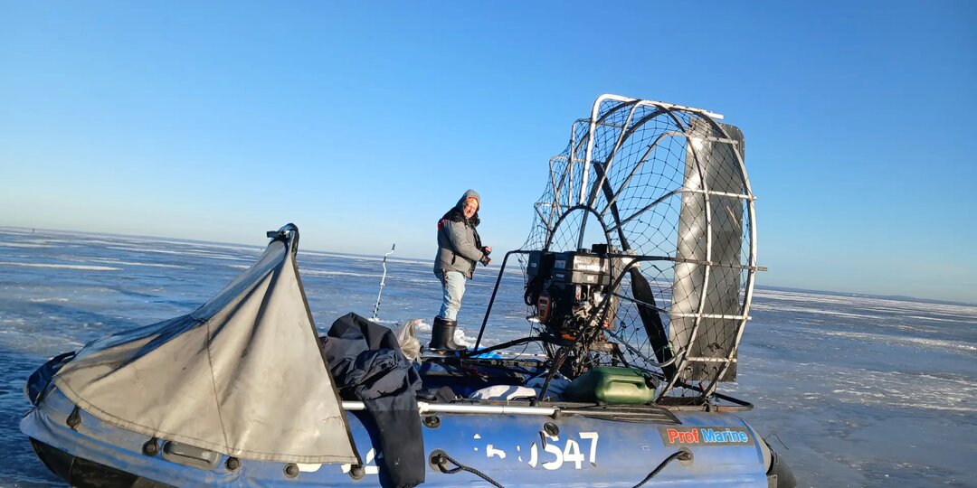 Аэролодка, как способ продления зимнего сезона