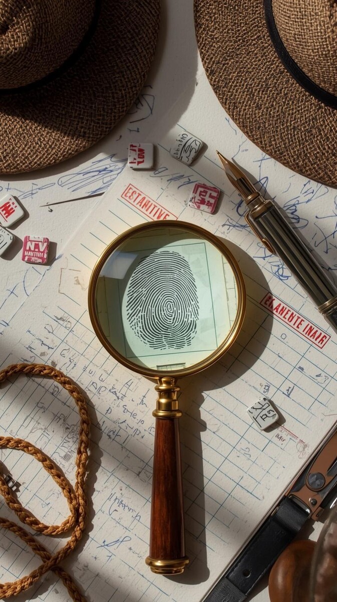 Улики, отпечатки.....всё сходится.