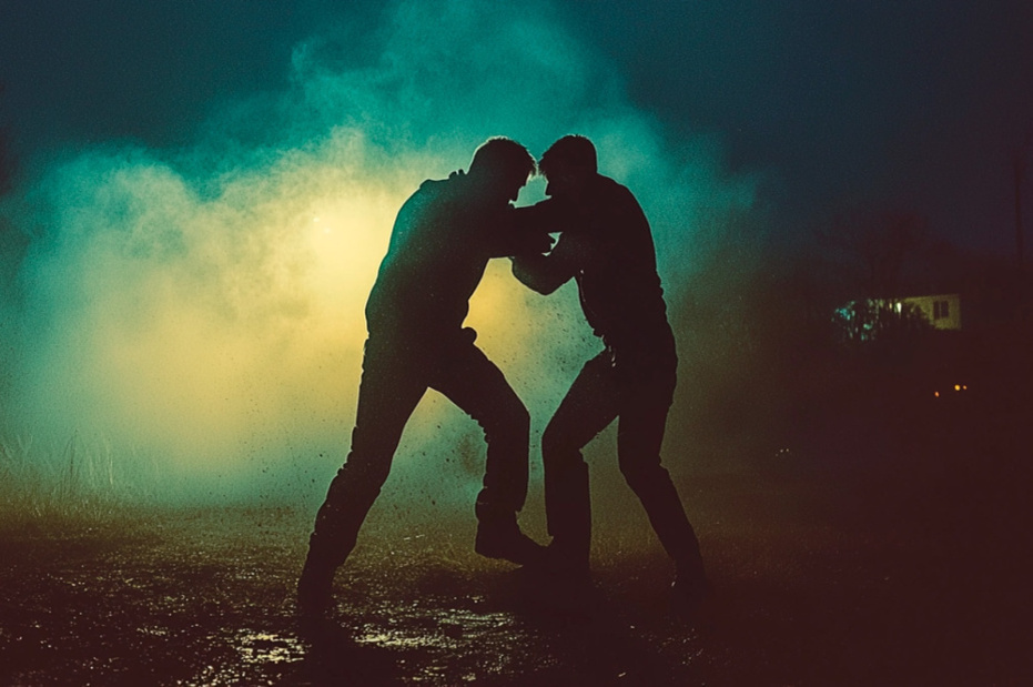 Он любит мордобитие и драки...