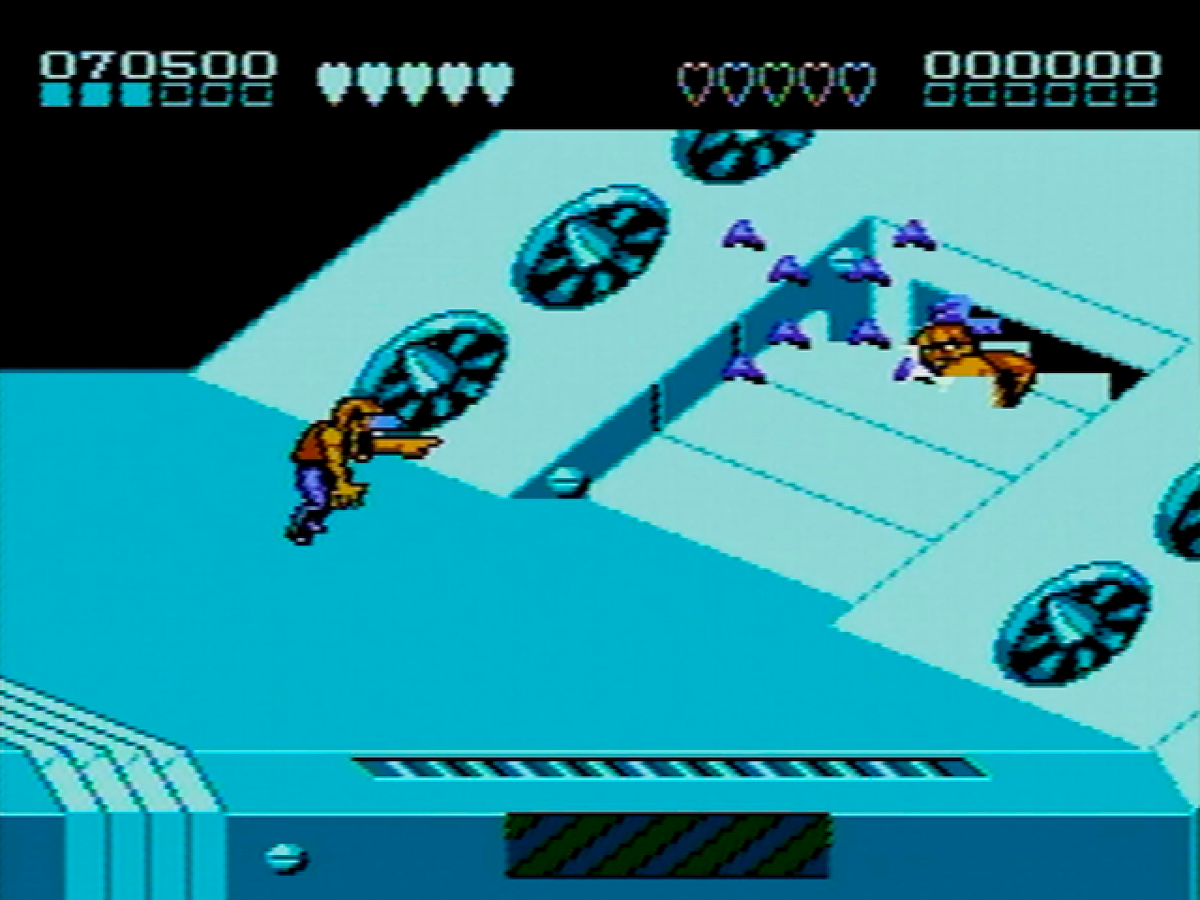 Battletoads and Double Dragon на консоле Twin Famicom