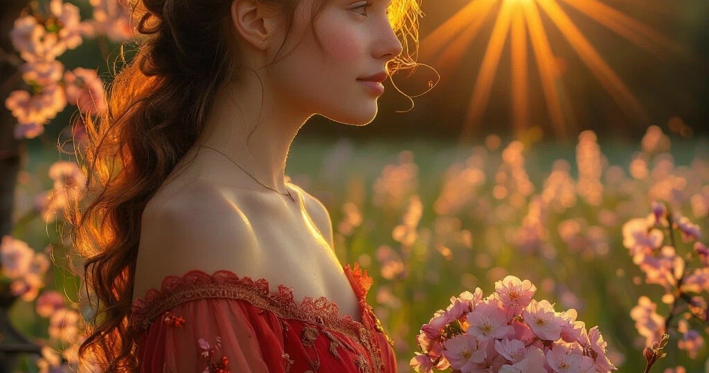 В душе распустилось солнце...