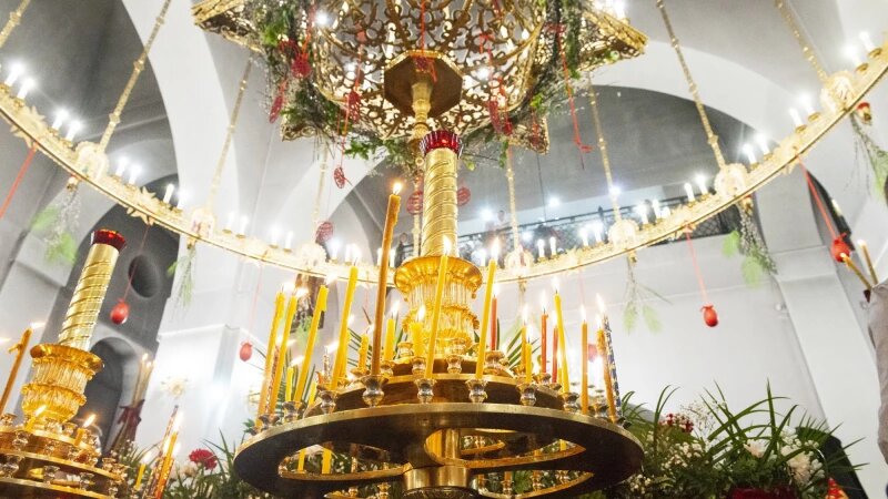     Ночная пасхальная служба. Анна Зайкова