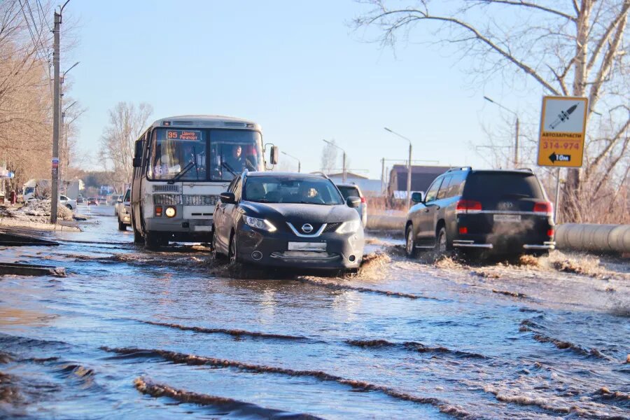 Лужи. Оттепель. Сергей Кулыгин "БР"   📷