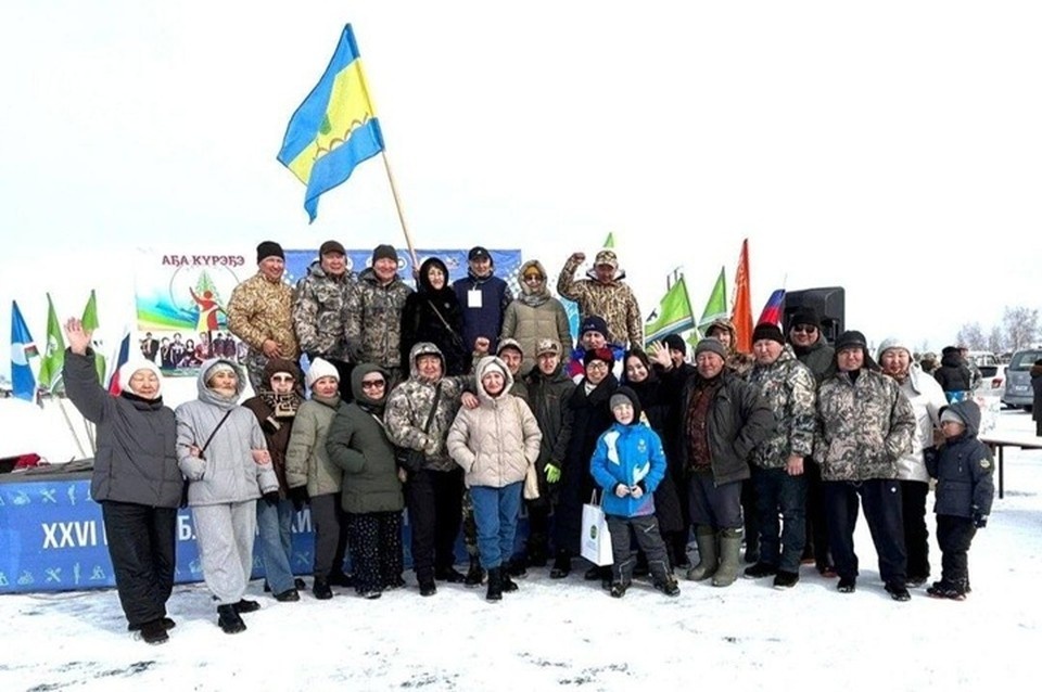    В Таттинском улусе назвали сильнейшую семью на «Аҕа күрэҕэ». Фото: телеграм-канал главы Якутии Айсена Николаева