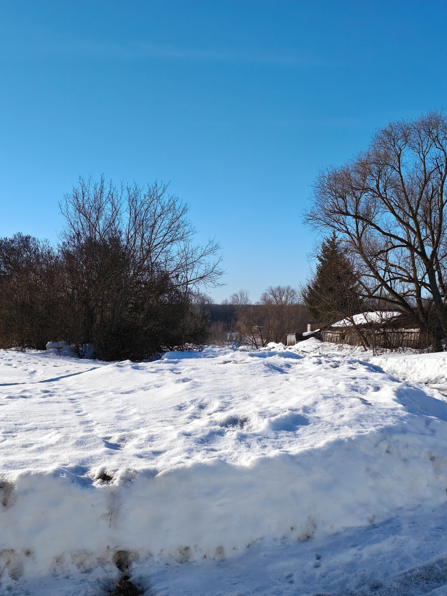 В одну сторону от дома посморела...Фото автора