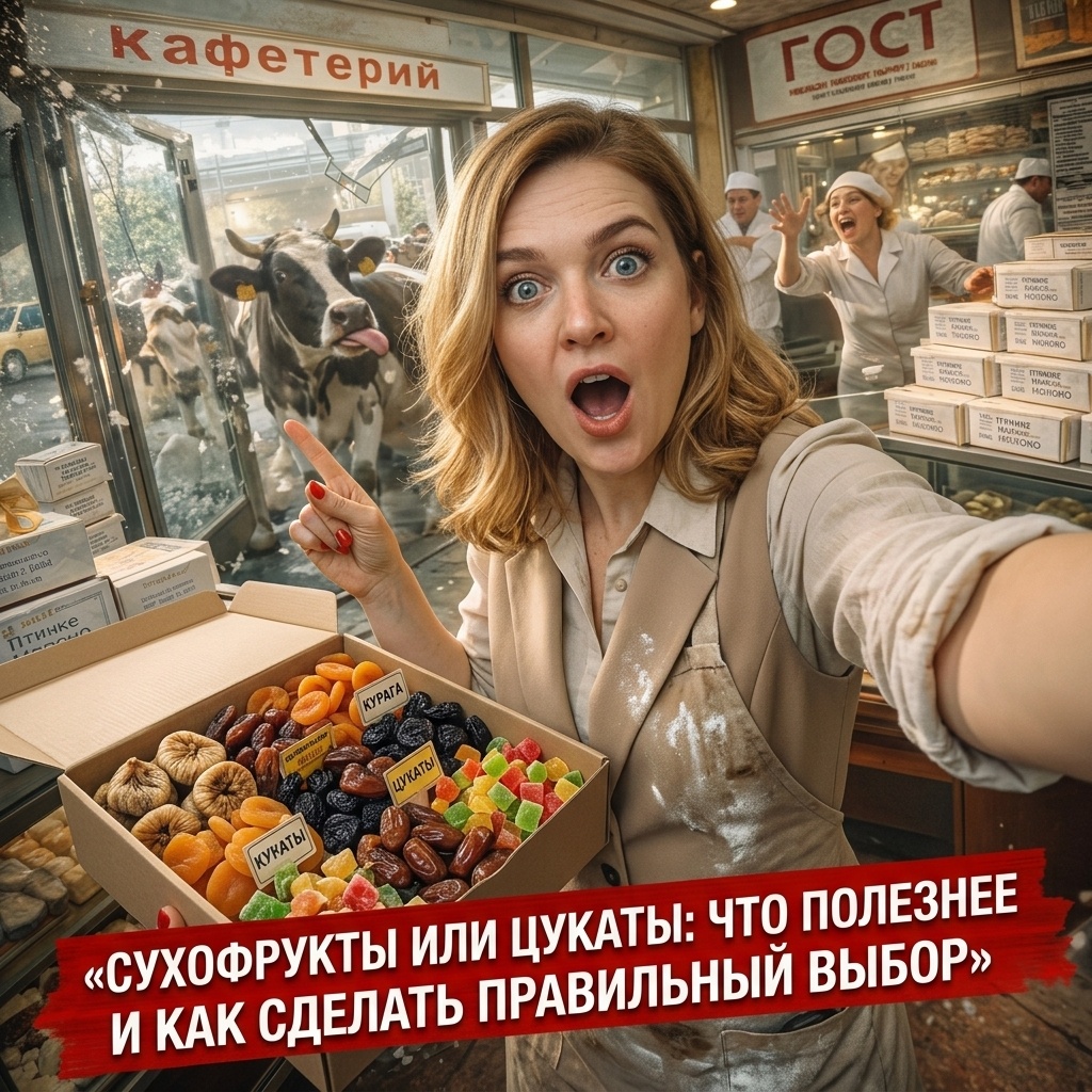    Что выбрать: натуральные сухофрукты или яркие цукаты? admin