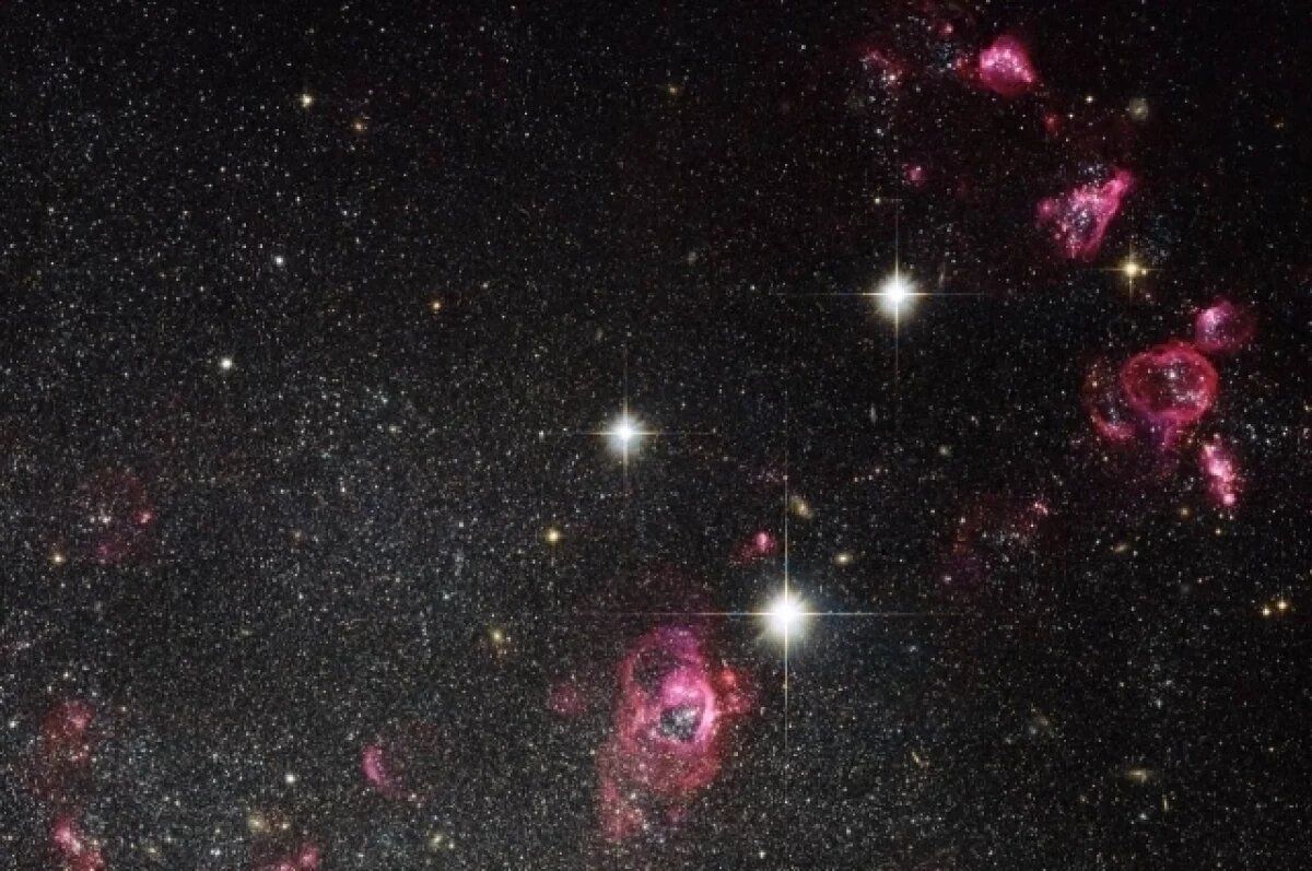    Астроном Киселев допустил наличие жизни в галактике с «мыльными пузырями»