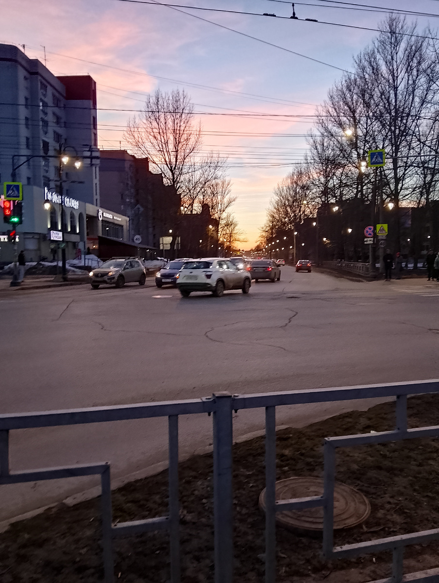 Закат 23.03.2026, фото автора 