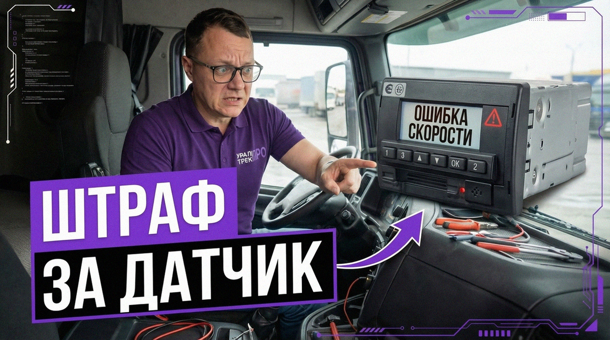    Проверка и калибровка датчика скорости тахографа после установки