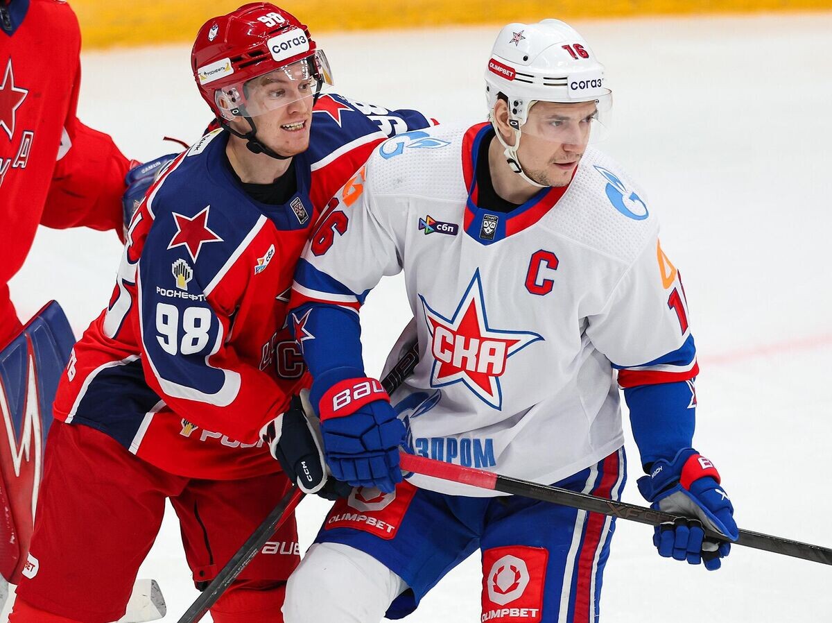    Эпизод матча ЦСКА - СКА | © Фото : Пресс-служба ПХК ЦСКА