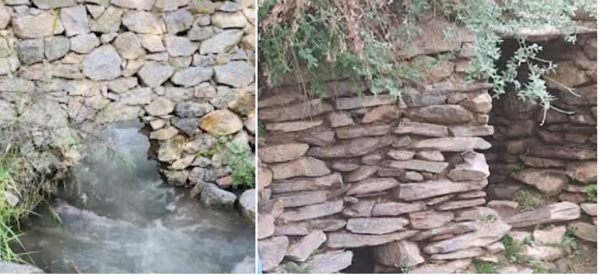 Панджшер, образцы зодчества без строительного раствора. 