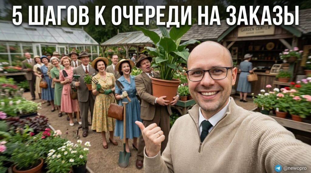    Пять эффективных шагов для контент-маркетинга вашего садового центра. NEWO