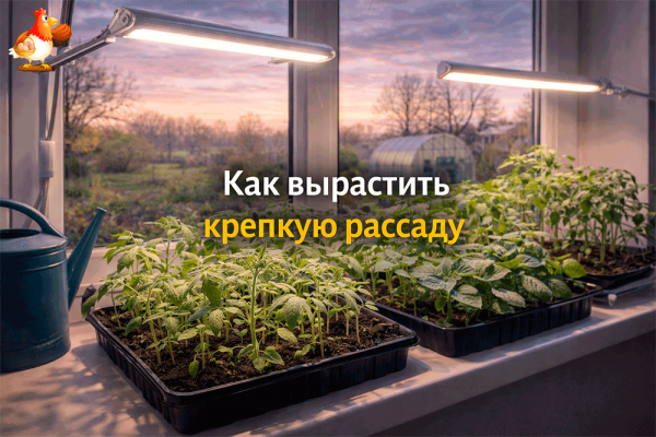 Как вырастить крепкую рассаду без вытягивания и весенней драмы – полный гид для тех, кто устал смотреть на подоконник ужаса 🌱😅