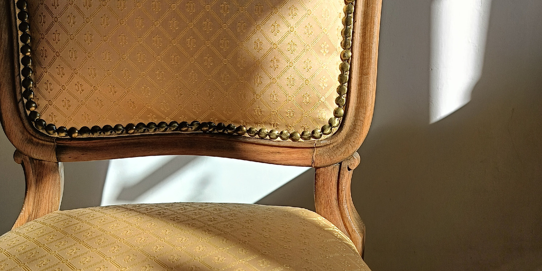 Роскошный стул, который безжалостно выбросили