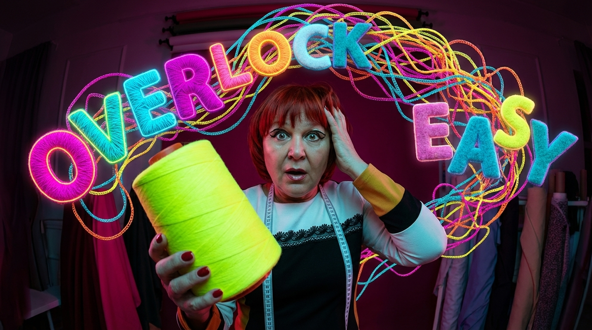    Освоить оверлок проще, чем кажется. Главное — правильно настроить натяжение нитей перед стартом. LebedevAV