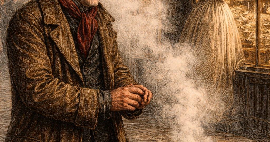 Лондонский торговец каштанами: почему уличная жаровня была билетом в никуда