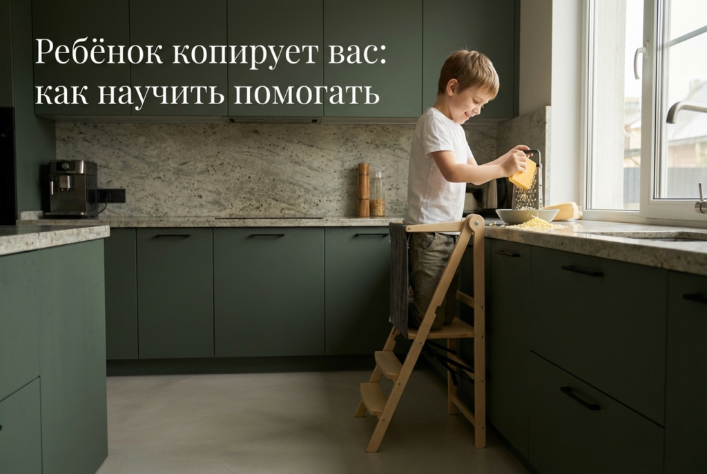    Дети впитывают привычки родителей через имитацию поведения. ecomebel