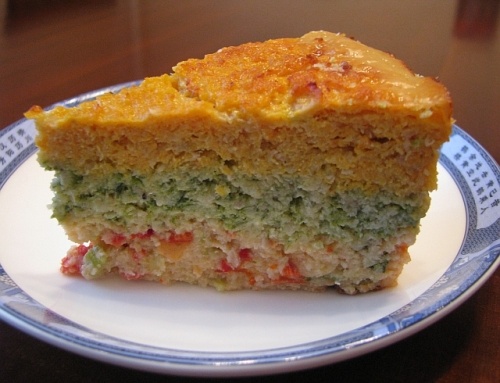 Рыбная запеканка с овощами