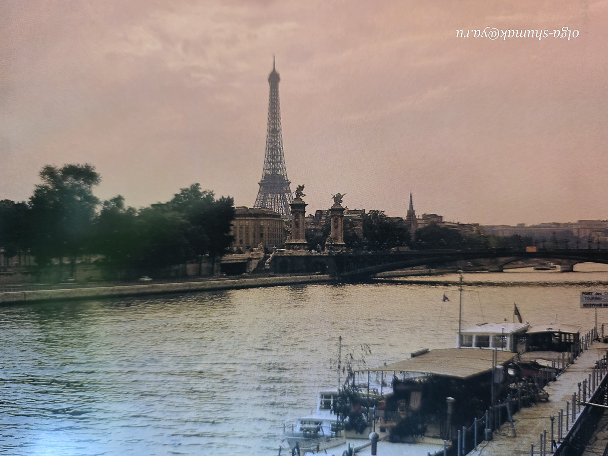 из туристического журнала "Весь Париж"